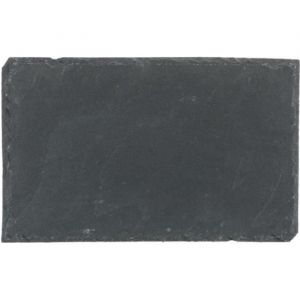 Assiettes Plates - Secret de Gourmet - Lot de 6 - Ardoise - Gris
