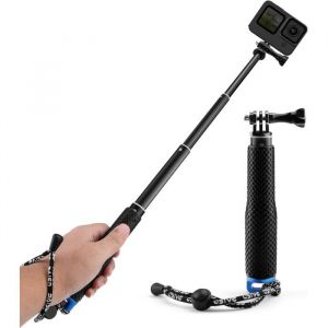 Perche À Selfie Pour Gopro Hero 12 11 10 9 8 BlackPerche Telescopique Selfie Stick Pour Insta360/X3/One Dji Mini 3 Pro Et Autres