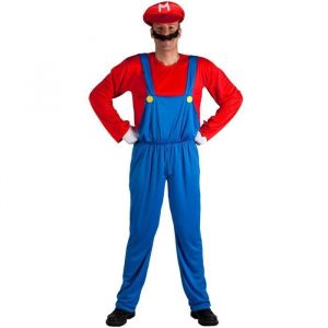 Déguisement Super Mario Cap pour homme - EL REY DEL CARNAVAL SL - Noir - Polyester - Carnaval