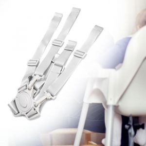 Ceinture De Harnais De B&eacute;b&eacute; De 5 Points Poussette Universelle Ceinture De S&eacute;curit&eacute; De Si&egrave;ge DEnfant De Chaise Haute - Vvikizy