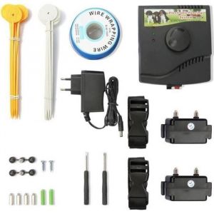Godsale-PETAINER Cloture Electrique pour Chien avec 2 colliers anti fugue