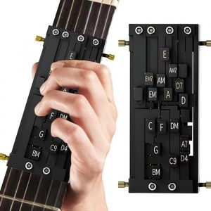 Ensemble de mécanique de guitare presseur daccords de guitare entraîneur daccords daide à la guitare accessoires de guitare