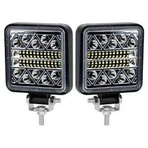 102W Phare de Travail led 15000LM Feux de Recule Led 12v Phare Led Projecteurs pour voiture tracteur bateau camion 12-24v