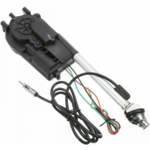 Antenne électrique entièrement Automatique - Kit de Montage pour Antenne FM AM Radio - Voiture de Remplacement - Aile de Remplaceme
