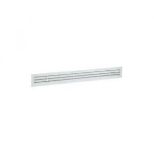 Grille dAération à Visser ou à Coller Classique Rectangulaire Longueur 515 mm Largeur 60 mm  NICOLL 1825343-3309030210104