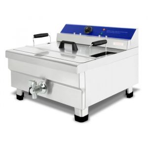 Friteuse - VERTES - FD5-FRT28-1 - 28L - 4500 Watt - Température réglable jusquà 200°C