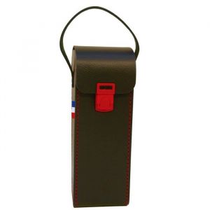 Sacoche rigide - MAROQUINOR - BS3PC - Noir - Simili cuir - Poignée en cuir