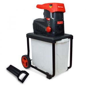 Broyeur de v&eacute;g&eacute;taux &eacute;lectrique silencieux 2800W - 45MM