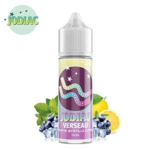 E-liquide Verseau (Menthe Glaciale Myrtille Citron) Jodiac 100ml + 4 boosters