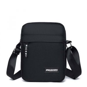 Sacoche à Bandoulière Homme Poitrine pour Randonnée Course à Pied Cyclisme Voyage et Sport XD1246 Noir
