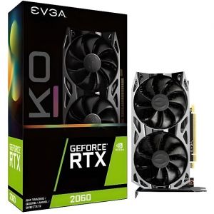 Carte graphique - EVGA - GeForce RTX 2060 KO ULTRA - 6 Go GDDR6 - Suivi des rayons - Refroidissement am&eacute;lior&eacute;