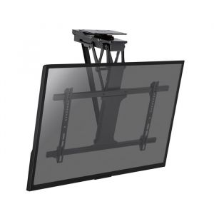 SUPPORTS TV MOTORISES - KIMEX - Support plafond motoris&eacute; &eacute;cran TV 32- 75 orientable Connect&eacute; - 018-7065W - Noir