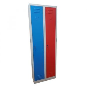 Armoire Vestiaire Metallique Modulable L60 cm x P30 cm x H180 cm (Portes Couleur de Votre Choix)
