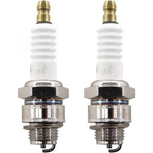 Lot de 2 bougies dallumage pour moteurs Briggs & Stratton 35-65 HP Tondeuses &agrave; gazon 450 550 625 650 675 Quantum Series