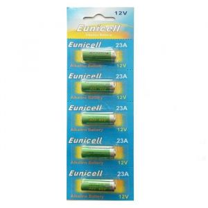Lot de 5 Piles Alcaline 12V type A23-23A compatibles LRV08-L1028-RVO8-MS21-MN21-E23A-K23A-V23GA-GP23A - YuanYuan