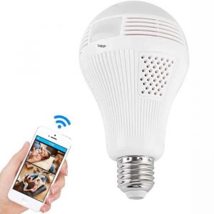 Caméra espion E27 - RUMOCOVO - 1080P - WiFi - Vision nocturne infrarouge