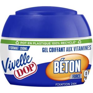 Gel Coiffant - DOP Vivelle DOP - Vitamines - Fixation B&eacute;ton Force 9 - 190 ml