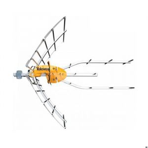 Antenne TV - TELEVES - 148920 - Intérieur/extérieur - Filtre SAW - UHF optimisée