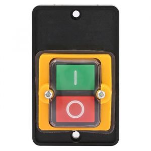 Interrupteur &agrave; bouton-poussoir marche / arr&ecirc;t &eacute;tanche contr&ocirc;le &agrave; bouton poussoir &eacute;tanche &agrave; lhuile AC220V / 380V 10A pour