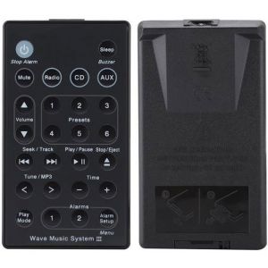 T&eacute;l&eacute;commande - Bose - B7 Wave Music System - Multifonction - ABS - Noire