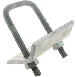 Étrier de fixation - Pour poutre IPN-IPE - Acier zingué