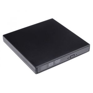 Lecteur DVD Combo CD CD-RW USB 2.0 pour Ordinateur Portable/Ordinateur Portable/Bureau pour Apple iMac Dell Acer HP ASUS Noir