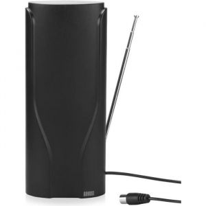 Antenne TV Intérieure - August - DTA600 - Haut Gain 8dBi - Câble 5m - Compatible 4K