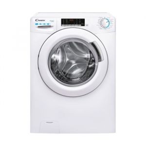 Lave-linge séchant CANDY CSW 475TWME/FR - 7 / 5 kg - moteur BLDC - 1400 trs/min - Classe A - Blanc