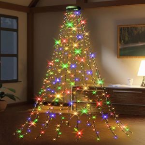 Guirlande Lumineuse Sapin No&euml;L 2M *16 Branche 400 LED Guirlande Lumineuse Arbre Noel Lumineuse de No&euml;l Imperm&eacute;able