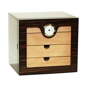 Cave &agrave; cigares Humidor 4 tiroirs rangement premium pour cigares