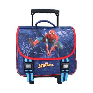 Cartable à roulettes SPIDERMAN Bring It On 38cm 2 compartiments