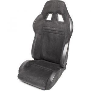 Siege baquet sport Tuning Art - noir alcantara ajustable droit Siege baquet inclinable avec mecanisme