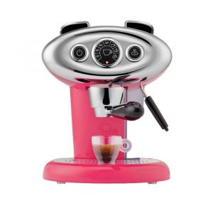 Café ILLY machine à café hyperespresso X7.1 couleur rose avec 14 capsules incluses