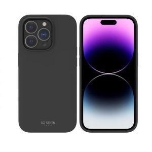 SO SEVEN COQUE SMOOTHIE RECYCLEE NOIR IPHONE 14 PRO