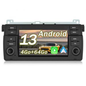 Autoradio 4G - AWESAFE - BMW E46 Rover 75 MG ZT - 7 Pouce - 4Go RAM - 64Go Stockage - Carplay/Android Auto
