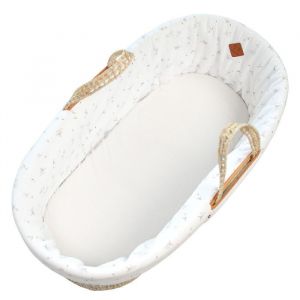 Habillage de couffin en gaze de coton Melody