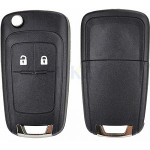 Coque de clé télécommande à 2 bouton Pour Opel-Vauxhall Mokka Adam Astra J Zafira C Corsa D E Insignia Cascada Meriva Karl VIVA