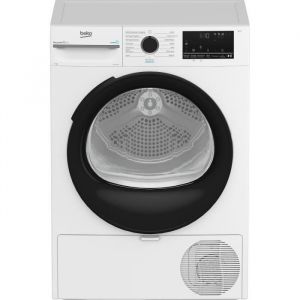 Sèche-linge pompe à chaleur BEKO b300 D3H27493W - 7 kg - Induction - L60cm - Capteur dhumidité - Blanc