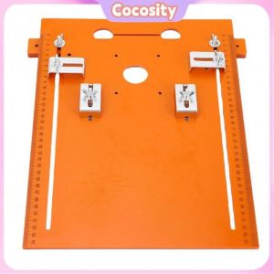 Plaque dInsertion D&eacute;fonceuse et Base Scie Circulaire 28x38 cm - &Eacute;chelles Gradu&eacute;es Pr&eacute;cises pour Bois