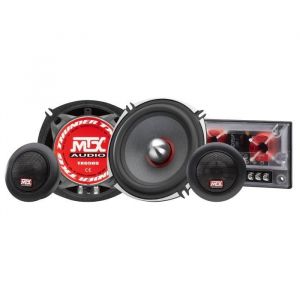 Kit 2 voies - MTX AUDIO - 13cm - 4Ω - 80Wrms - Châssis aluminium - Bobine Ø30mm TIL - Tweeter néodyme Ø28 mm