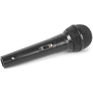 Microphone dynamique Fenton DM100 - Noir - Cordon 3m - Jack 6.35mm