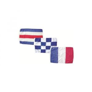 Pavillons obligatoires - LALIZAS - Ensemble de 3 - Polyester tissé - 30x40 cm - Signal de détresse