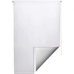 Sol Royal Store enrouleur occultant et isolant thermique 60x160cm Blanc - SolReflect T42 - Montage simple