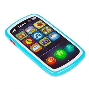 T&eacute;l&eacute;phone jouet - WINFUN - Enregistrement et m&eacute;lodies - Pour enfant de 3 ans et plus