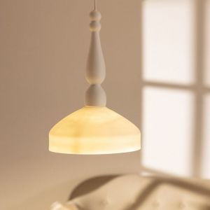 Suspension C&eacute;ramique Almanzor Blanc