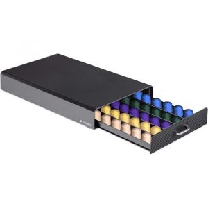 Tiroir &agrave; Capsule de Caf&eacute; - Rangement Support pour Dosette Machine &agrave; Caf&eacute; Nespresso - Distributeur Range-Dosette 50 Capsules - [47]