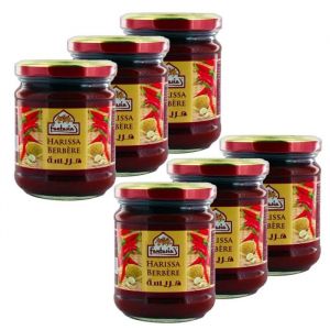 Fantasia - Lot 6x Harissa berb&egrave;re - Pot 190g