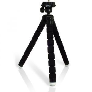 igadgitz Mini Trépied de Table Flexible Léger Grande Taille Universel pour Appareil Photo Reflex Olympus STYLUS 1 1s SP-100EE SH-
