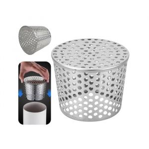 Crapaudine de goutti&egrave;re Protection gouttiere anti feuille Filtres De Goutti&egrave;re en Acier InoxydableProtection feuilles goutti&egrave;re