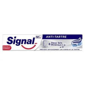 Dentifrice - SIGNAL - Anti-Tartre - Tube 75Ml - Lot de 4 - Hygiène bucco-dentaire